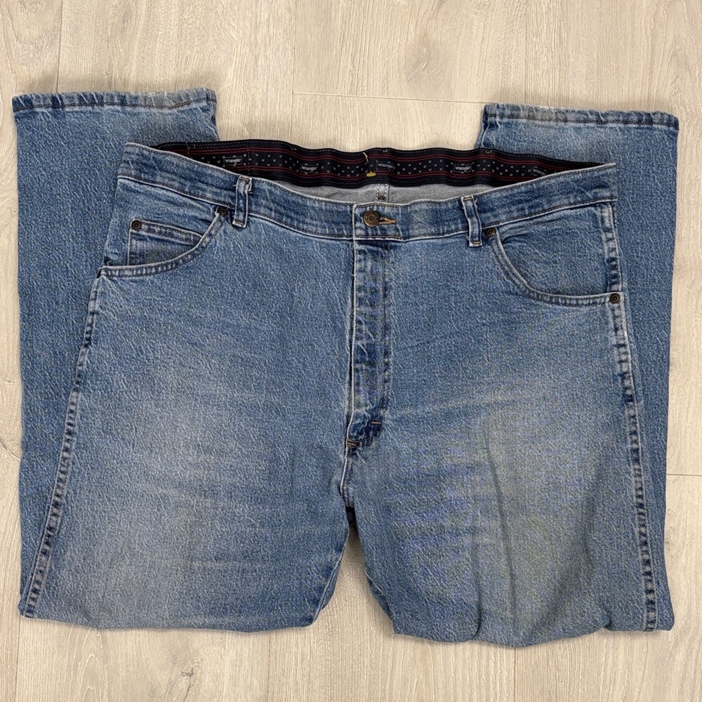 🔥BUNDLESALE Mens 42/29 Wrangler Relaxed Fit Stretch Denim Jeans